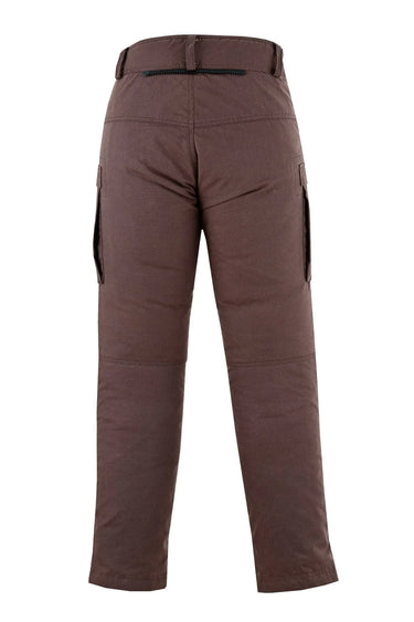 Waxed Cotton Cargo Biker Motorcycle Waterproof Armoured Trousers Pants -